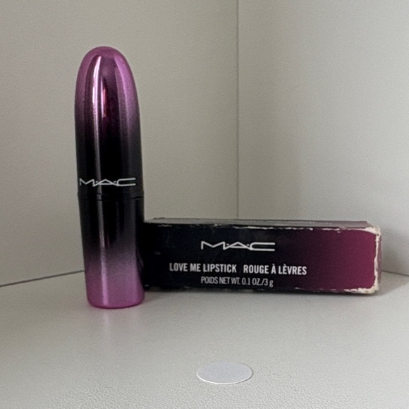 MAC Cosmetics Love Me Lipstick - Vibrant Purple - Picture 1 of 4